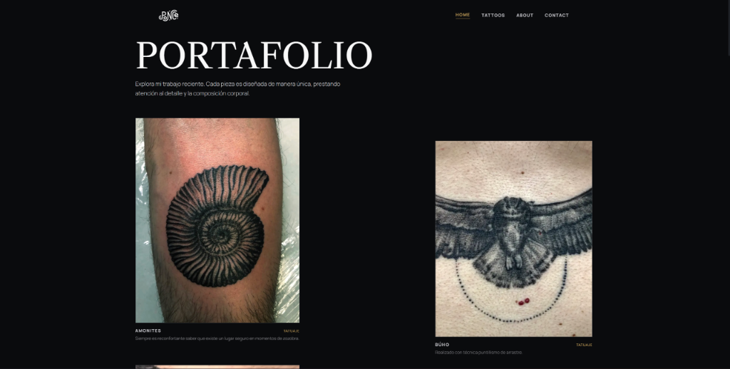 Portada Editorial con Pinned Scroll