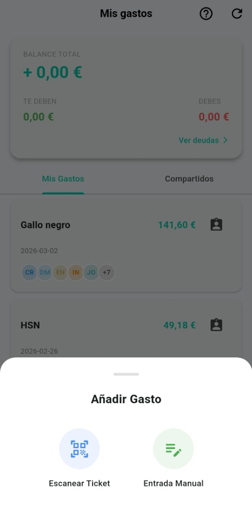 Crear Gasto